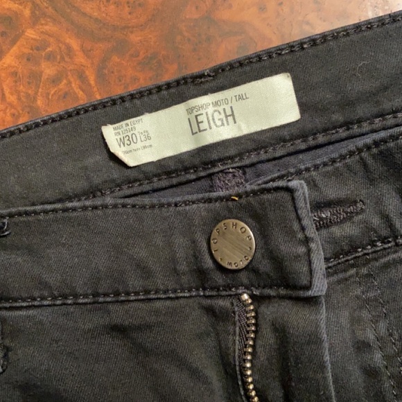 Topshop black Leigh pants - Picture 2 of 3